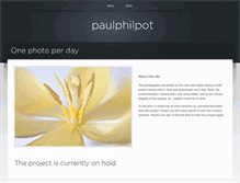 Tablet Screenshot of paulphilpot.com